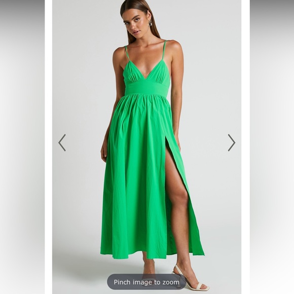 Showpo. Dresses & Skirts - Showpo Green Wedding Guest Dress